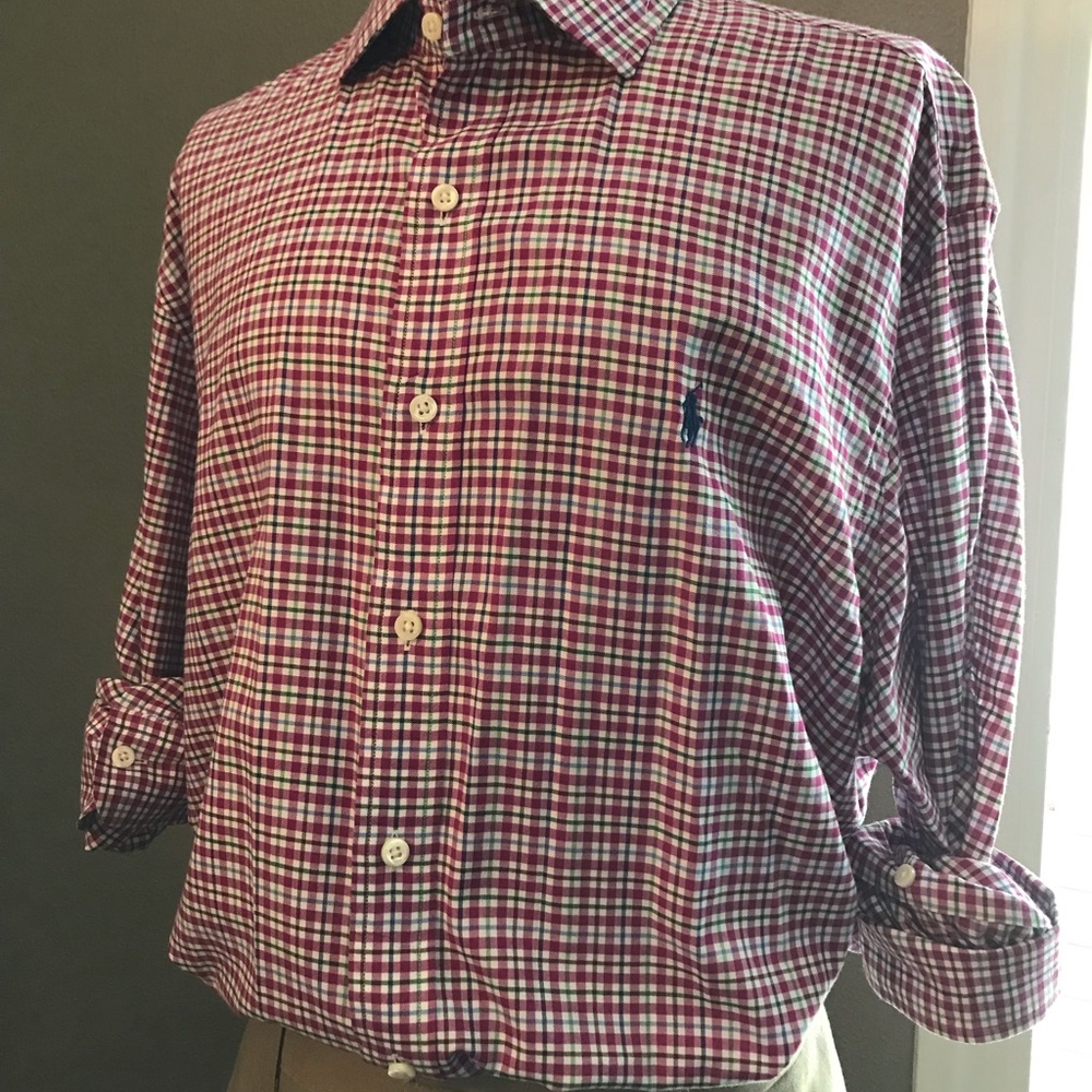 Men’s Polo Button Down Shirt